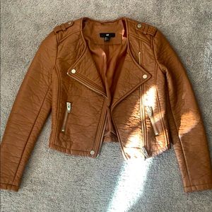 H&M Women’s Carmel Leather Jacket